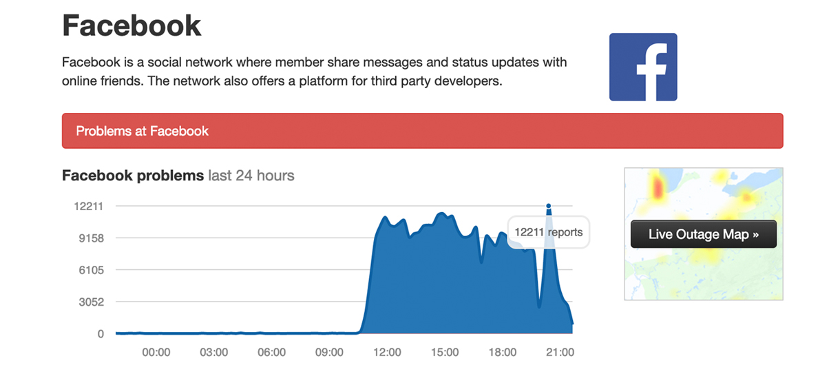 Facebook's Worst Outage Ever Reminds Businesses of the Risks and